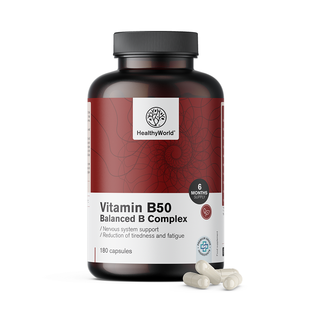 Complex de vitamina B50 în capsule