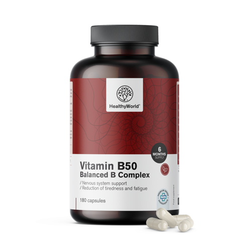 Complex de vitamina B50 în capsule