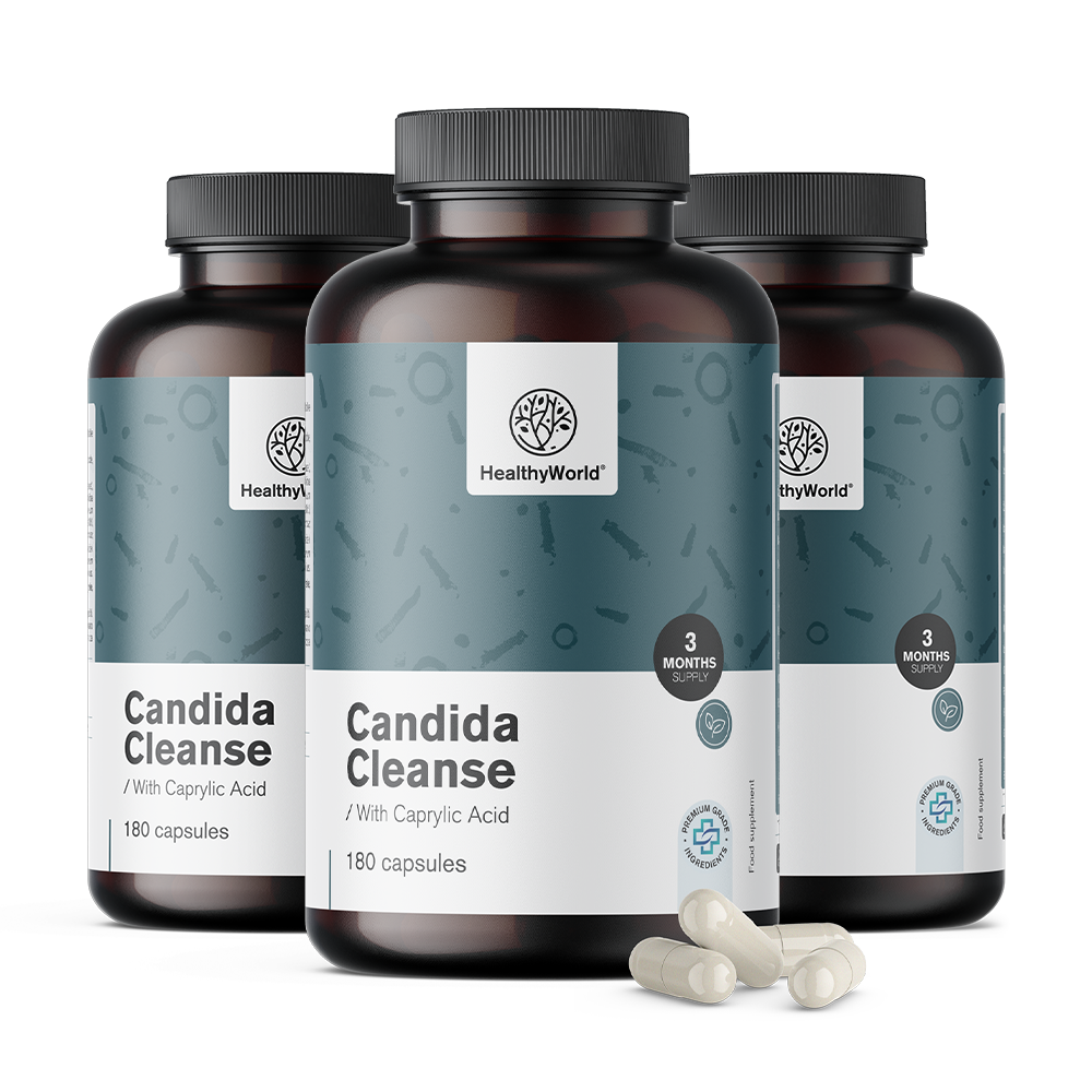 Candida Cleanse z Lactobacillus acidophylus in Lactobacillus rhamnosus