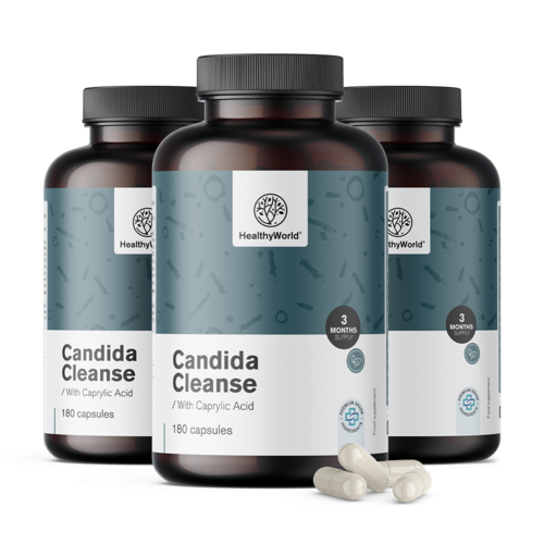 3x Candida Cleanse, total 540 de capsule