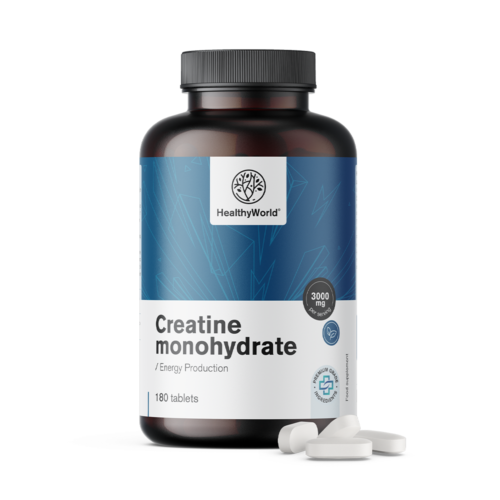 Creatină monohidrată 3000 mg