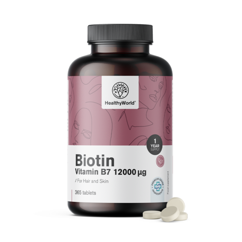 Biotina 12000 µg în comprimate