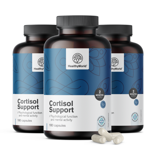 3x Cortizol Support, total 540 de capsule