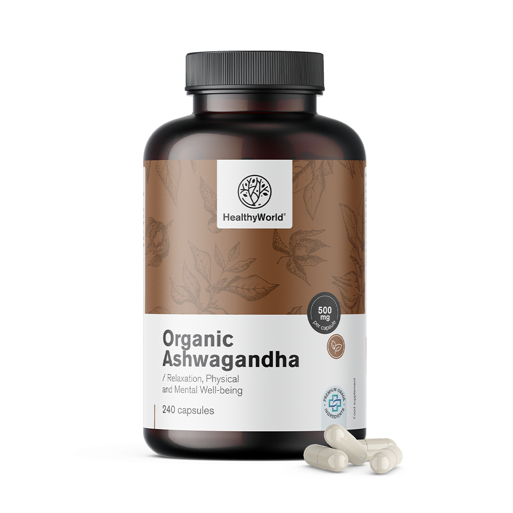 BIO Ashwagandha 500 mg în capsule