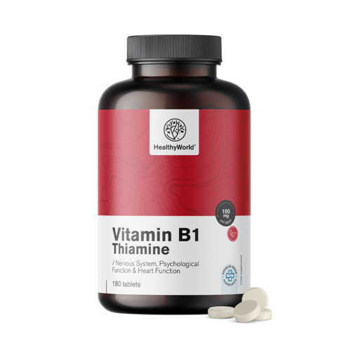 Vitamina B1 - tiamină 100 mg în comprimate