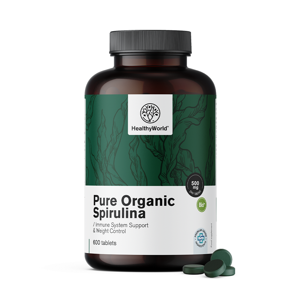 BIO Spirulina 500 mg în comprimate