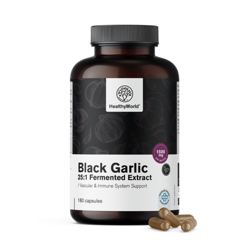 Usturoi negru 1500 mg în capsule