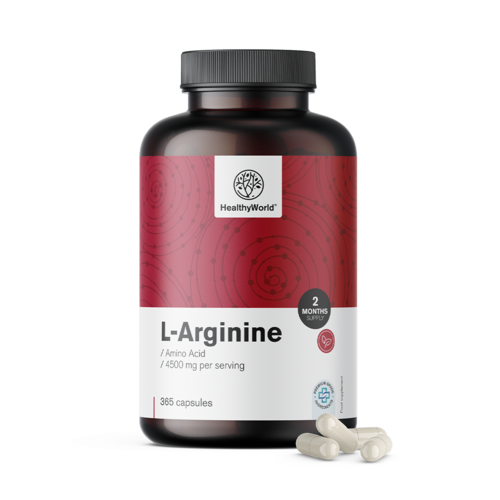 L-arginina 4500 mg în capsule