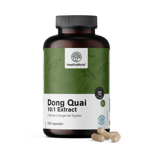 Angelica chinezească - Dong Quai 530 mg, 120 de capsule