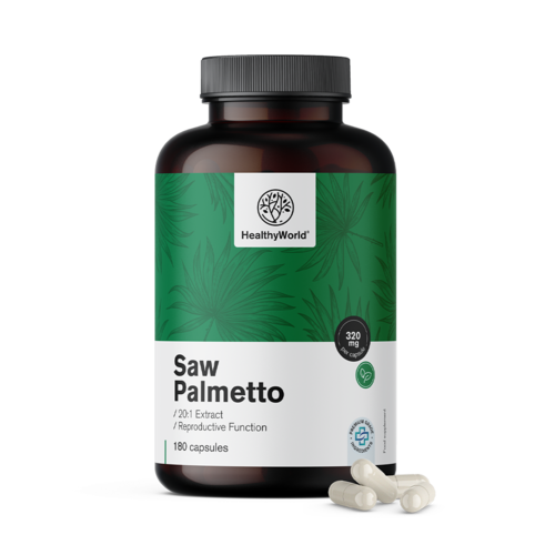 Saw Palmetto - Palmier stufos 320 mg, 180 de capsule