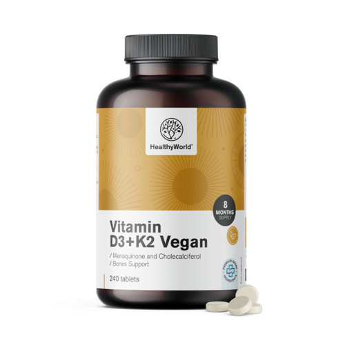 Vitamine vegane D3+K2