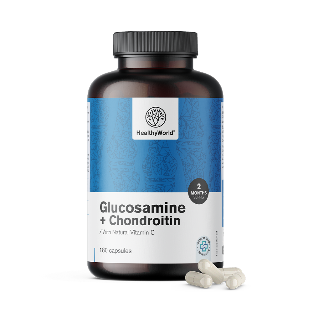 Glucozamină + condroitină cu vitamina C