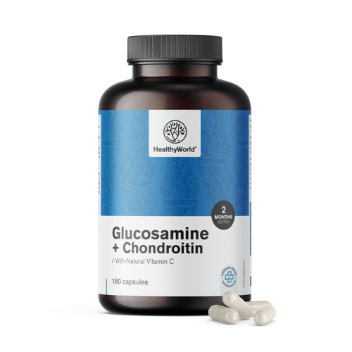 Glucozamină + condroitină cu vitamina C
