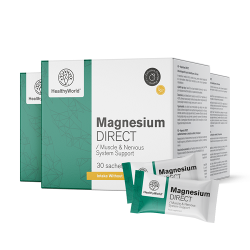 3x Magneziu DIRECT 400 mg, total 90 de pliculețe