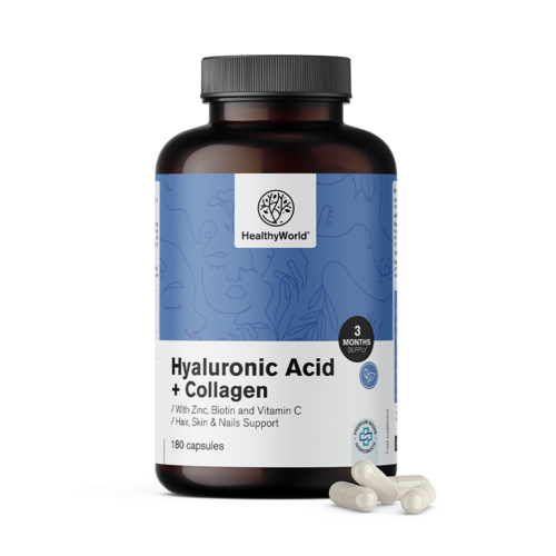 Acid hialuronic + colagen complex, 180 de capsule