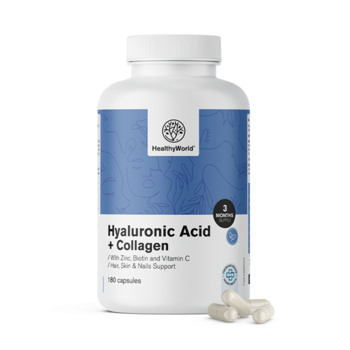 Acid hialuronic + colagen complex, 180 de capsule