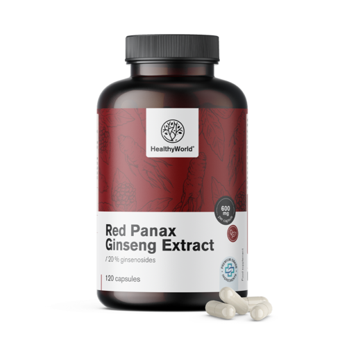 Red Panax Ginseng - extract de ginseng roșu 600 mg