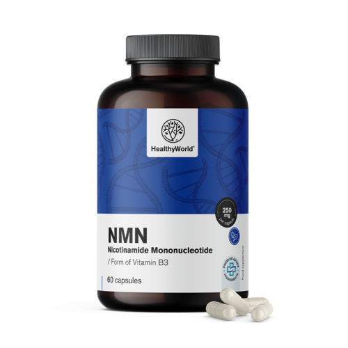 NMN - nicotinamidă mononucleotidă 250 mg, 60 de capsule