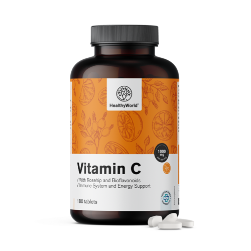 Vitamina C 1000 mg - cu măceșe și bioflavonoide