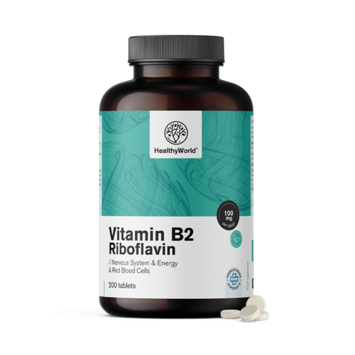Vitamina B2 - riboflavina 100 mg