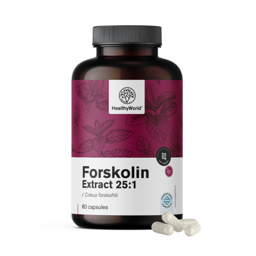 Forskolină - din extract de urzică indiană 20 mg, 60 de capsule