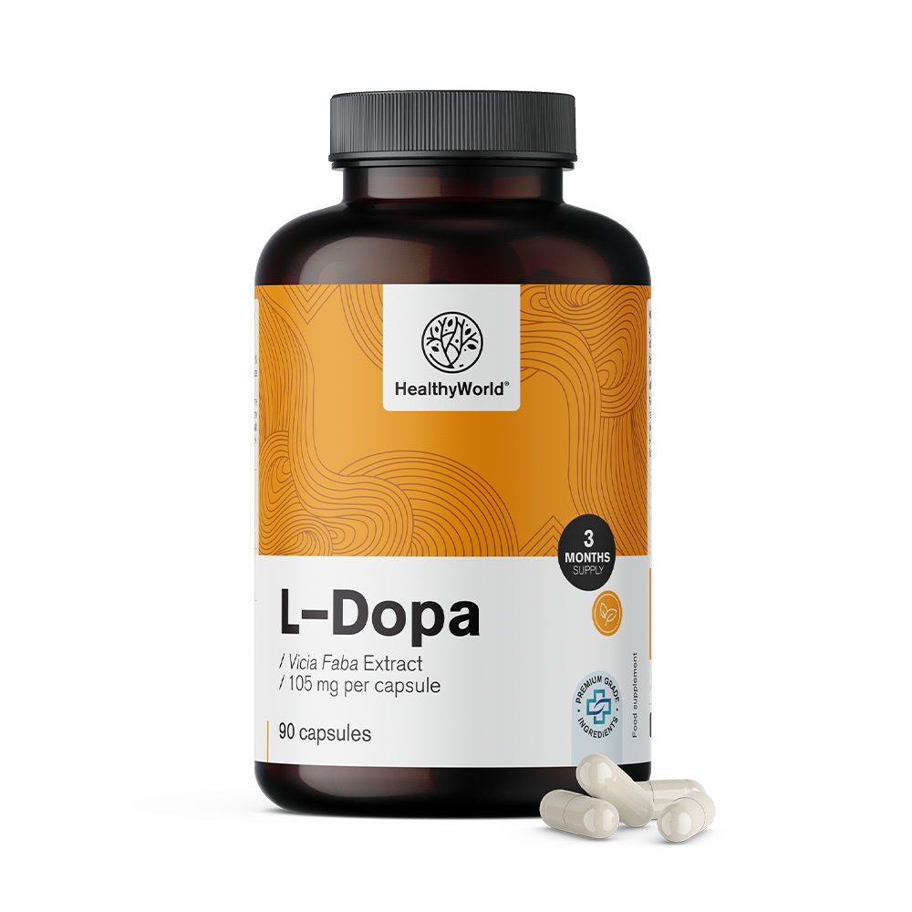 L-dopa 105 mg - din extract de boba