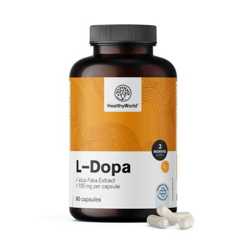 L-dopa 105 mg - din extract de boba