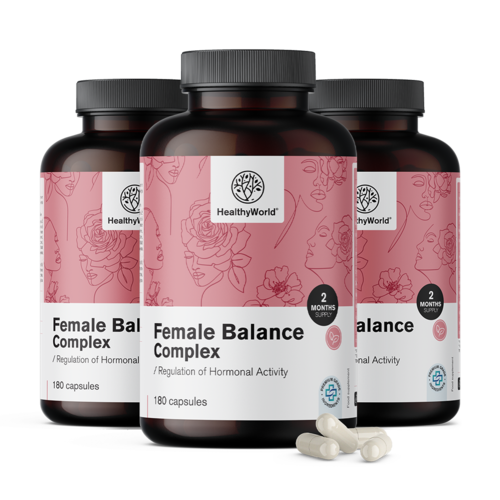 3x Female Balance - complex pentru femei, total 540 de capsule