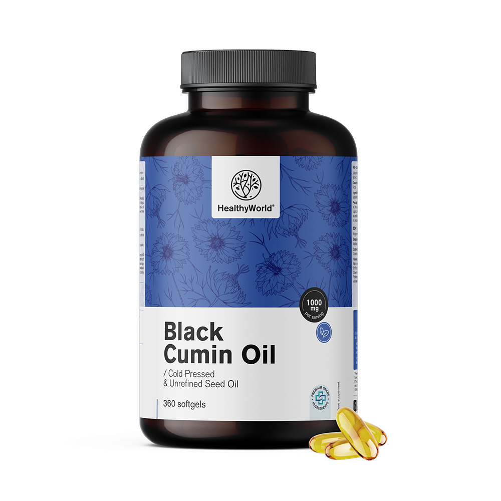 Ulei de chimen negru 1000 mg