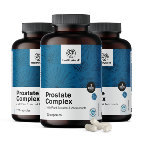 3x Complex prostată, total 360 de capsule