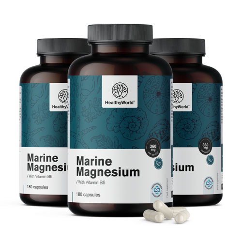 3x Magneziu marin 360 mg, total 540 de capsule