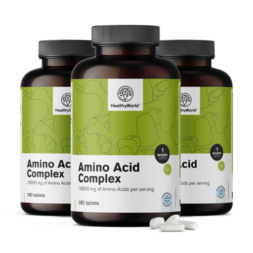 3x Complex aminoacizi, total 540 de comprimate