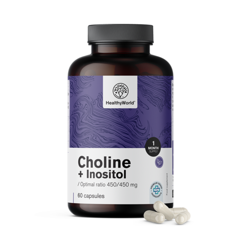 Colină-inozitol 450/450 mg, 60 de capsule