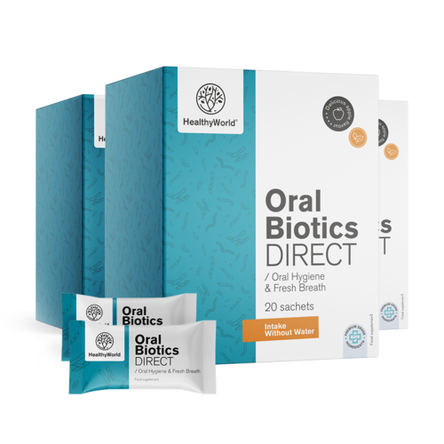 3x Oral Biotics DIRECT, total 60 de plicuri