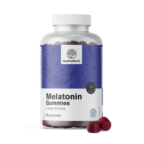 Melatonină 1 mg, 90 de bomboane gumate