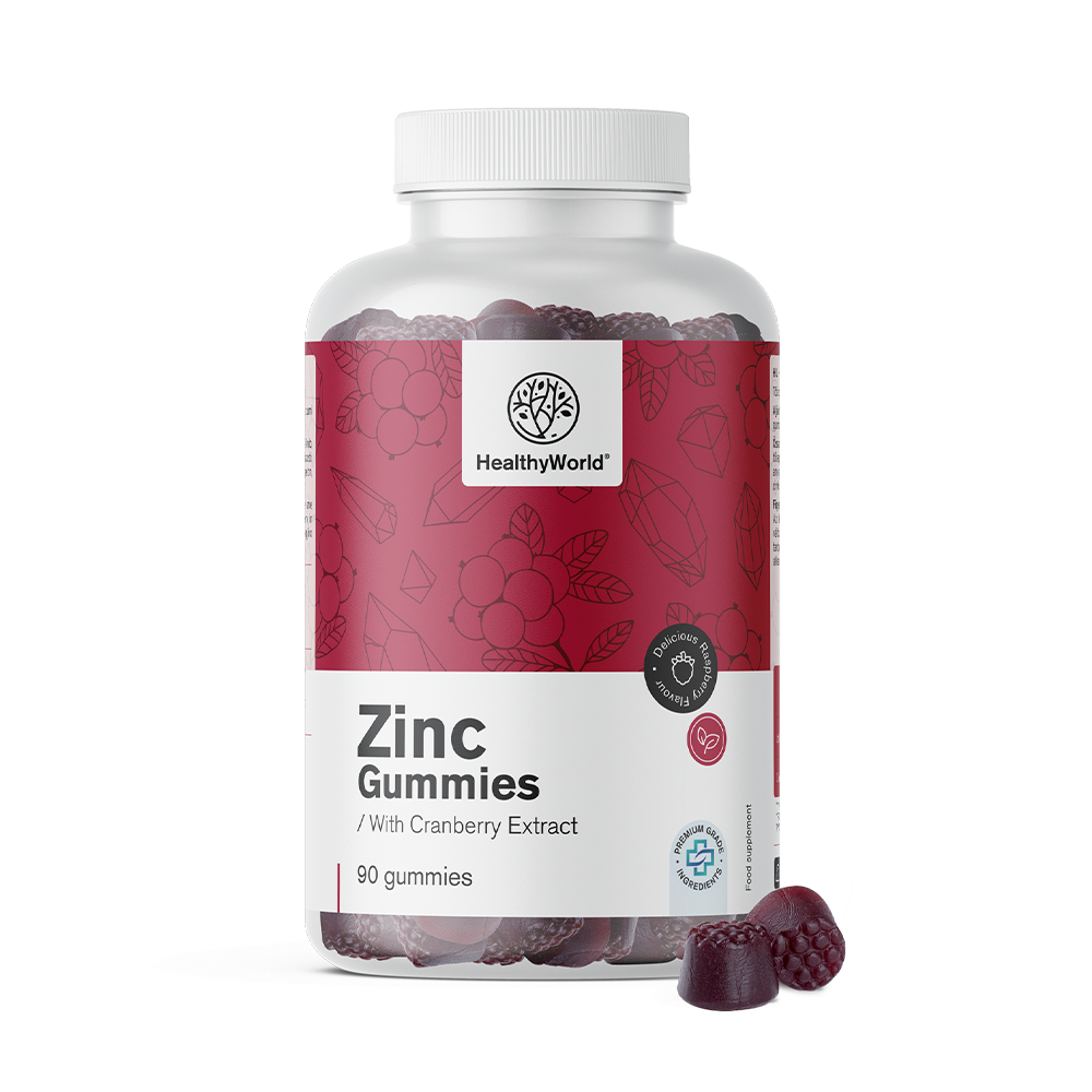 Zinc cu extract de merișoare