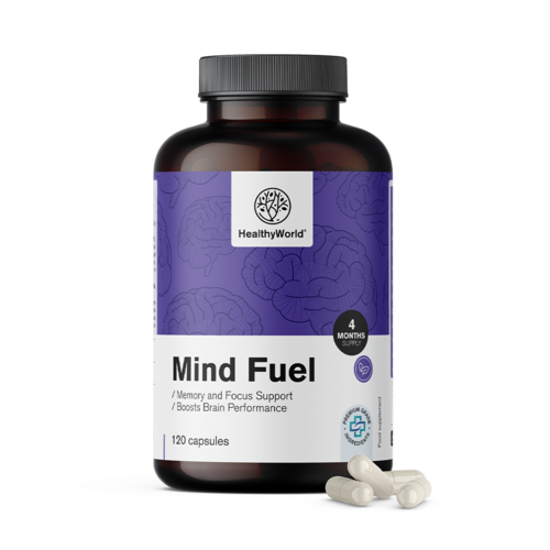 Mind Fuel – memorie și concentrare, 120 de capsule