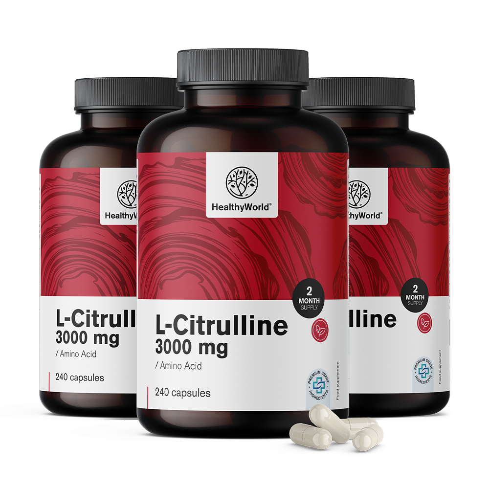 L-citrulină 3000 mg