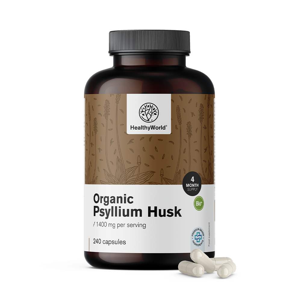 BIO Psyllium (pătlagină indiană) 1400 mg