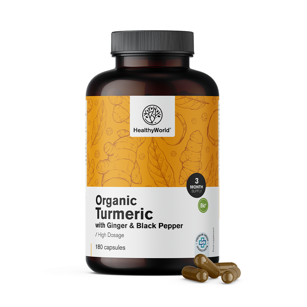 BIO Turmeric 1440 mg - cu ghimbir și piper negru