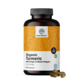 BIO Turmeric 1440 mg - cu ghimbir și piper negru, 180 de capsule