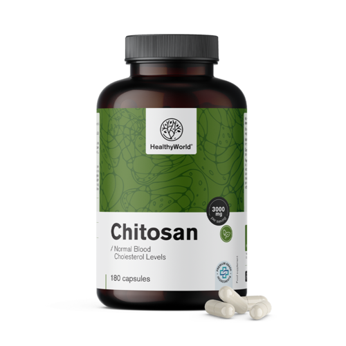 Chitosan 3000 mg, 180 de capsule