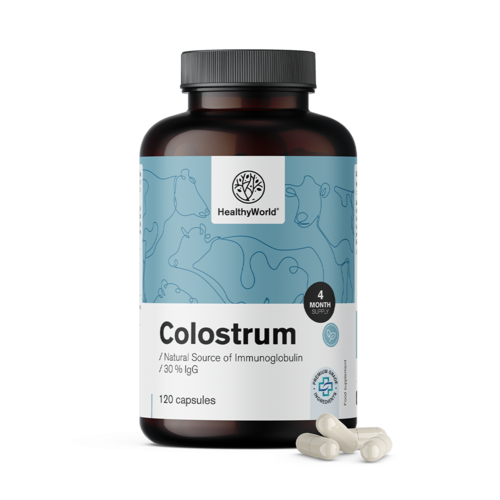 Colostru 30 % IgG, 120 de capsule
