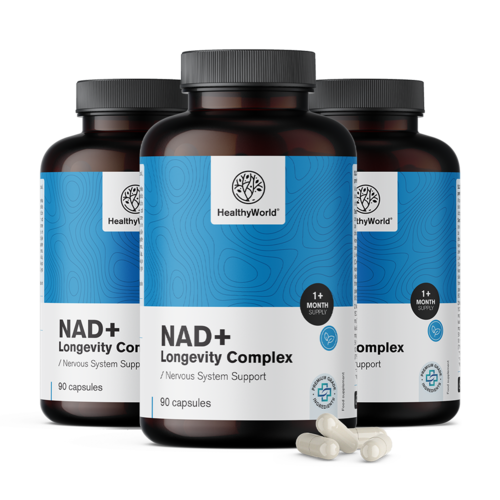 3x NAD+ Longevity Complex, total 270 de capsule