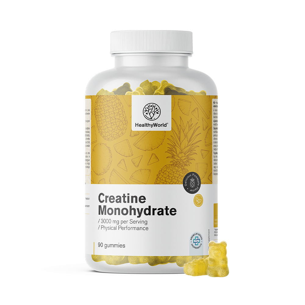 Creatină monohidrat 3000 mg – ananas
