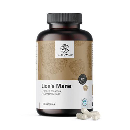 Hericium (coama leului) în capsule