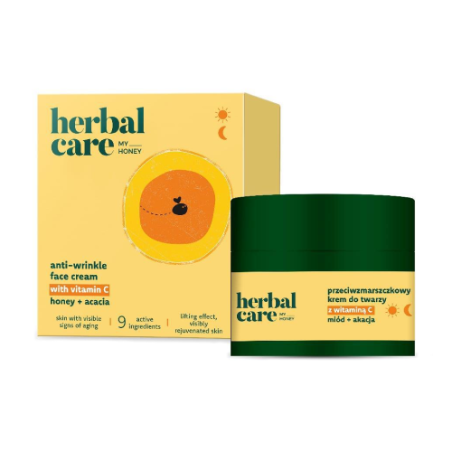 Cremă antirid cu vitamina C, miere și salcâm, 50 ml