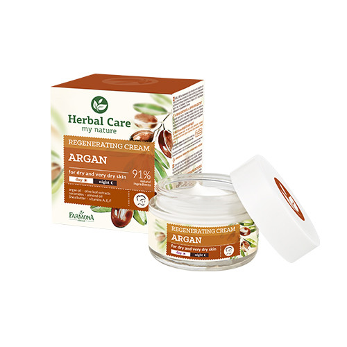 Crema de regenerare cu argan.