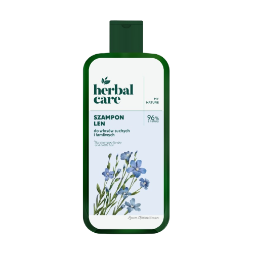 Șampon cu in pentru părul uscat și deteriorat, 330 ml