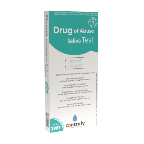 Test de droguri din salivă - 6 parametri.